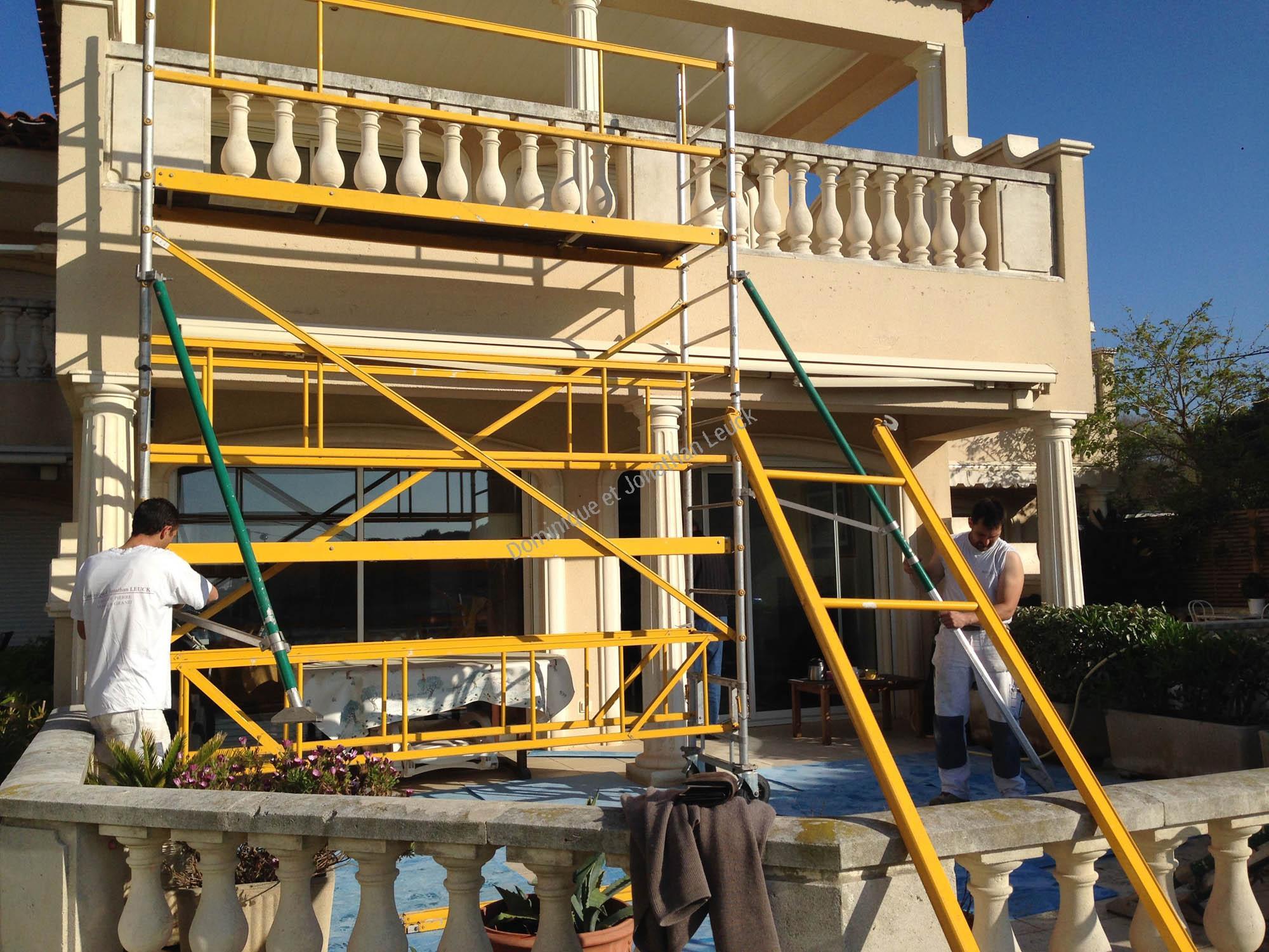Rénovation d'une balustrade
